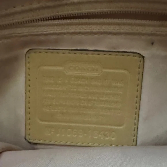 Rehab Coach Tan Leather Tote Bag - Picture 3 of 16